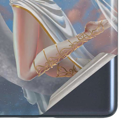 Fairy on Moon with Birds by Nene Thomas Galaxy S20 Fan Edition Skin